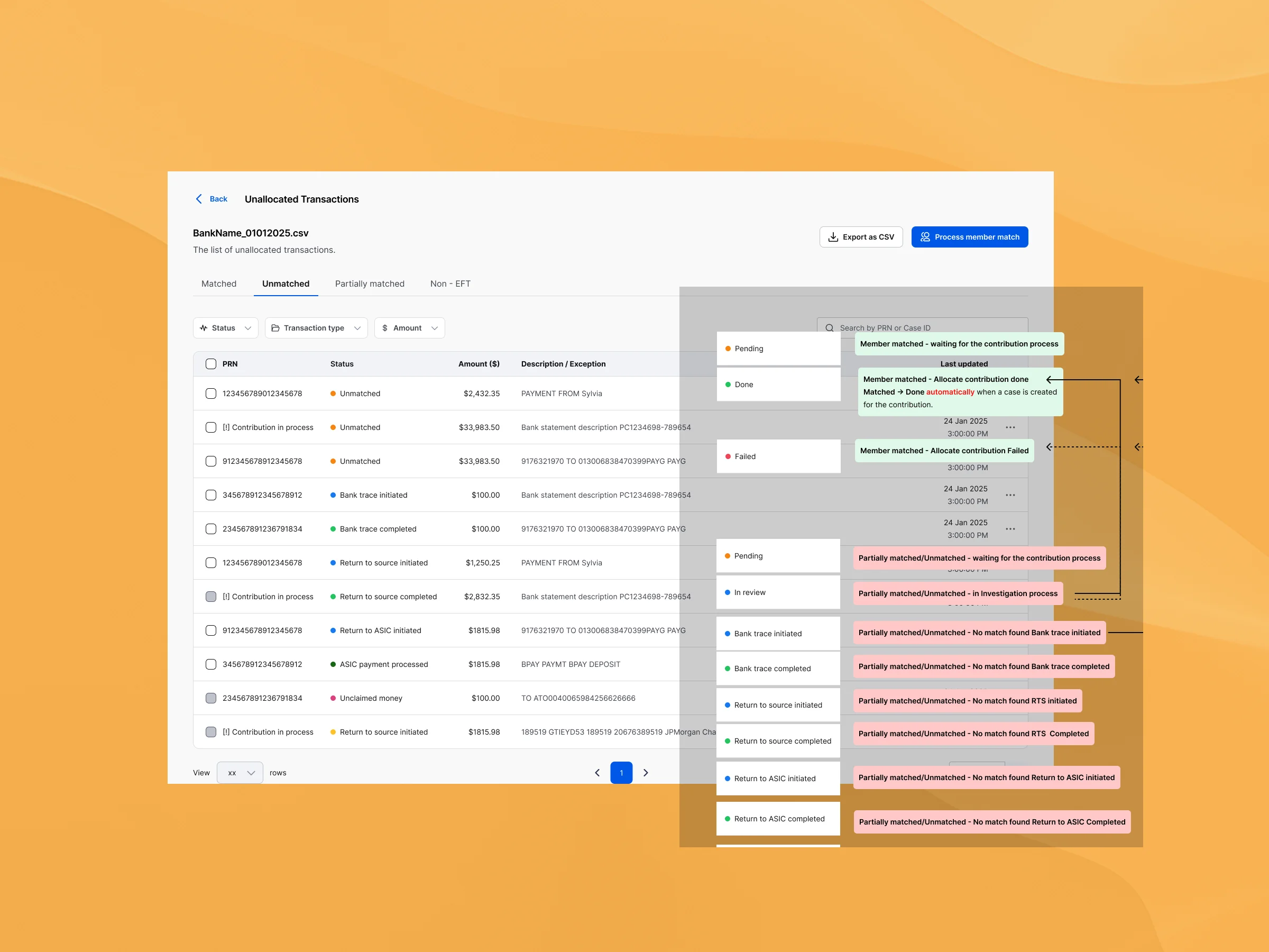 Personal Contributions Automation